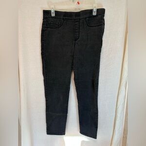 Nine West Jeans Black Denim Pull On Skinny Crop Women’s 10